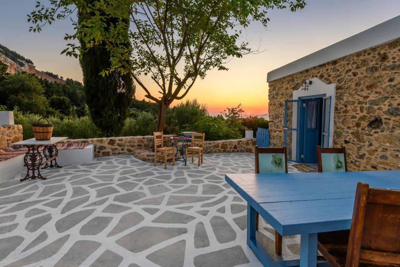 The Aegean Blue Country House Old Milos Lagoudi Zia Exteriör bild